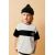Zara Полосатая футболка с вышитым слоганом , Цвет: Белый, Размер: 1½ лет (86 см), изображение 2