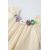 Zara Платье с круглым вырезом, эластичными деталями и короткими рукавами, Цвет: Белый, Размер: 6 лет (116 см), изображение 6