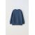 Zara Спортивный костюм для велосипедистов включает в себя кофту с круглым вырезом и длинными рукавами, а также леггинсы для занятий велоспортом с эластичным поясом, Цвет: Синий, Размер: 6 лет (116 см), изображение 3