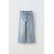 Zara Джинсы с расклешенными штанинами с регулируемой внутренней талией и застежкой на пуговицу спереди, Цвет: Синий, Размер: 6 лет (116 см), изображение 2