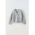 Zara Кардиган с эффектом вязки из пряжи knickerbocker, Цвет: Серый, Размер: 6-7 лет (120 см)