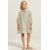Zara Платье с рубашечным воротником и короткими рукавами с эластичными каймами, Цвет: Зеленый, Размер: 6-7 лет (120 см)