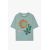 Zara Распечатанная фурнитура printed topstitched футболка - ограниченное издание , Цвет: Синий, Размер: 6-7 лет (120 см), изображение 6