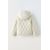 Zara Пуховик с капюшоном , Цвет: Белый, Размер: 8-9 лет (130 см), изображение 2