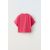 Zara   короткий обычный футболка , Цвет: Розовый, Размер: 6-7 лет (120 см), изображение 2