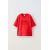 Zara Футболка с вышивкой и надписью , Цвет: Красный, Размер: 6-7 лет (120 см)