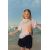 Zara Футболка с эффектом распыления и слоганом , Цвет: Розовый, Размер: 6-7 лет (120 см)