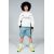 Zara Спортивные бермуды с техническим дизайном , Цвет: Синий, Размер: 6 лет (116 см)