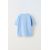 Zara Двухпредметный комплект. футболка с круглым вырезом и короткими рукавами. аппликация с этикеткой на низу. бермуды с эластичным поясом и аппликациями на переднем шнурке. передние накладные карманы. 6-14 лет / простой координированый с этикеткой , Цвет: Синий, Размер: 6-7 лет (120 см), изображение 3