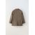 Zara Проверьте крупные размеры блейзер , Цвет: Коричневый, Размер: 6-7 лет (120 см), изображение 3