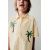 Zara Рубашка с вышитым солнцем и пальмовым деревом , Цвет: Жёлтый, Размер: 1½ лет (86 см), изображение 3