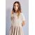 Zara   plicated pinafore dress , Цвет: Бежевый, Размер: 6 лет (116 см), изображение 2