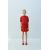 Zara Вязаный свитер с короткими рукавами , Цвет: Красный, Размер: 6-7 лет (120 см)