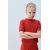 Zara Вязаный свитер с короткими рукавами , Цвет: Красный, Размер: 6-7 лет (120 см), изображение 2