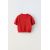 Zara Вязаный свитер с короткими рукавами , Цвет: Красный, Размер: 6-7 лет (120 см), изображение 6