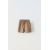 Zara Бермудские шорты с текстурой, с эластичным поясом и передними регулируемыми шнурками, Цвет: Коричневый, Размер: 9-12 месяцев (80 см)