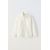 Zara Рубашка из коллекции true neutrals из ткани поплин с карманом, Цвет: Бежевый, Размер: 6-7 лет (120 см), изображение 5