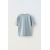 Zara Футболка с круглым вырезом и короткими рукавами, Цвет: Синий, Размер: 6-7 лет (120 см), изображение 3