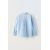 Zara Рубашка в полоску с контрастным отделителем , Цвет: Синий, Размер: 6-7 лет (120 см), изображение 4