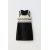 Zara Платье из льняной ткани с контрастными вставками крючком , Цвет: multicolor, Размер: 6 лет (116 см), изображение 3
