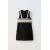 Zara Платье из льняной ткани с контрастными вставками крючком , Цвет: multicolor, Размер: 6 лет (116 см), изображение 4