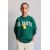 Zara Свитшот flocked bart the simpsons ™ от мэтта грейнинга , Цвет: Зеленый, Размер: 9-10 лет (140 см)