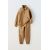 Zara Мягкий вышитый свитшот и брюки в комплекте , Цвет: Коричневый, Размер: 6 лет (116 см)