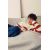 Zara Свитер из полосатого трикотажа , Цвет: Красный, Размер: 6-7 лет (120 см)