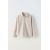 Zara Рубашка в полоску с отложным воротником и длинными рукавами, Цвет: Коричневый, Размер: 10 лет (140 см), изображение 3