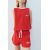 Zara Футболка и шорты-бермуды terry co-ord , Цвет: Красный, Размер: 6 лет (116 см), изображение 3