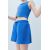 Zara Топ и шорты "бермуды" в комплекте , Цвет: Синий, Размер: 9 лет (134 см), изображение 2