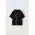 Zara Футболка с вышивкой true neutrals , Цвет: Черный, Размер: 6-7 лет (120 см), изображение 4
