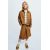 Zara Плиссированная юбка midi сохранила дух true neutrals , Цвет: Коричневый, Размер: 6 лет (116 см)