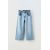Zara Джинсы с широкими штанинами с регулируемым внутренним поясом и застежкой на пуговицу спереди, Цвет: Синий, Размер: 6 лет (116 см)