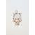 Zara   6-14 лет/купальник с вырезом из цветочного принта , Цвет: Коричневый, Размер: 6-7 лет (120 см), изображение 2