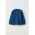 Zara Толстовка с символами в стиле варсити , Цвет: Синий, Размер: 6-7 лет (120 см)