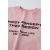 Zara Футболка с эффектом выцветания и надписью , Цвет: Розовый, Размер: 6-7 лет (120 см), изображение 5