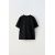 Zara Футболка с круглым вырезом, короткими рукавами и принтом gorillaz © спереди, Цвет: Черный, Размер: 9-10 лет (140 см), изображение 4