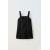 Zara Фартук-платье с контрастной отстрочкой , Цвет: Черный, Размер: 7 лет (122 см), изображение 2