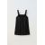 Zara Фартук-платье с контрастной отстрочкой , Цвет: Черный, Размер: 7 лет (122 см), изображение 3