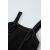 Zara Фартук-платье с контрастной отстрочкой , Цвет: Черный, Размер: 7 лет (122 см), изображение 4