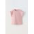 Zara Футболка с рельефными полосами и оборками , Цвет: Розовый, Размер: 8-9 лет (130 см)