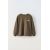 Zara Футболка с круглым вырезом, длинными рукавами и принтом спереди и сзади, Цвет: Коричневый, Размер: 11-12 лет (152 см)