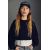 Zara Свитшот с круглым вырезом и длинными манжетами, Цвет: Синий, Размер: 6-7 лет (120 см)