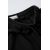 Zara Вышитые мягкие брюки из джерси с эластичным поясом и передними регулируемыми шнурками, Цвет: Черный, Размер: 6 лет (116 см), изображение 3