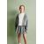 Zara Трикотажная куртка с капюшоном и молнией , Цвет: Серый, Размер: 6-7 лет (120 см)