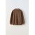 Zara Вязаный свитер с воротником поло и длинными рукавами, Цвет: Коричневый, Размер: 6-7 лет (120 см), изображение 2
