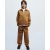 Zara Сохраните разделитель true neutrals плотные джинсы плотника , Цвет: Коричневый, Размер: 10 лет (140 см), изображение 4