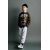 Zara Свитшот "животный скейтер" , Цвет: Коричневый, Размер: 6-7 лет (120 см), изображение 6