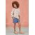 Zara Свитер из вязаного хлопка с наличием разделителя - лимитированная коллекция , Цвет: С принтом, Размер: 6-7 лет (120 см)